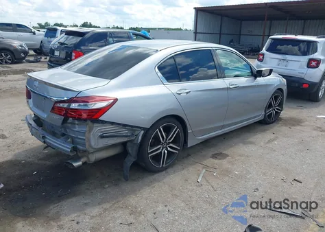 2016 Honda Accord Sport from USA, damaged, VIN 1HGCR2F51GA110031